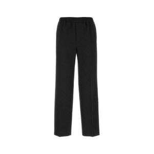 Gucci Men Black Cotton Blend Pant